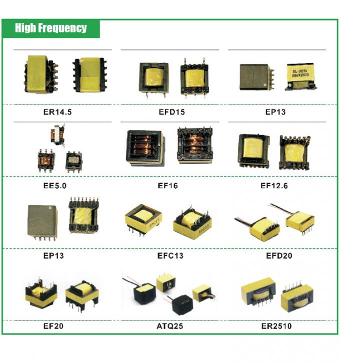 EC28 Inverter Kit 12 V a 250 V Transformador de Alta Frequência de cobre Núcleo de Ferrite 5