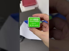 ZXY4035 1:1+1 Transformador de Áudio Permalloy Conversão de Impedância Equilibrada e Desequilibrada