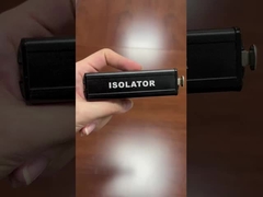 Eliminação de ruído zumbido Isolador de circuito de solo Filtro de ruído supressor Redutor