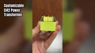 Construção de transformador de potência EI42 50Hz personalizável - perfeito para fonte de alimentação de controle industrial