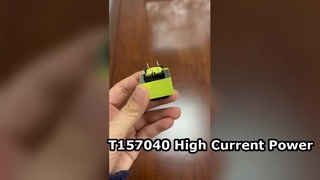 Visão geral do transformador de alta frequência EE28-3.8mH/2A: montagem horizontal e construção em aço silício