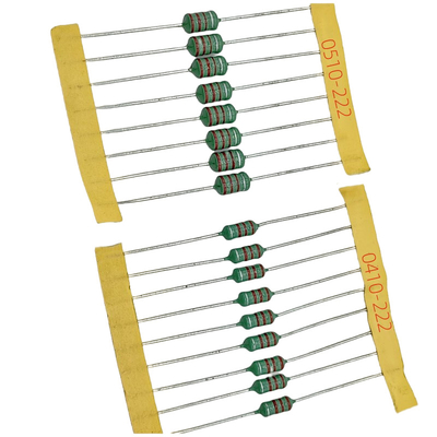 comprar Indutor de anel de cor de alta estabilidade Indução de chumbo axial para circuitos de filtro fabricação em linha