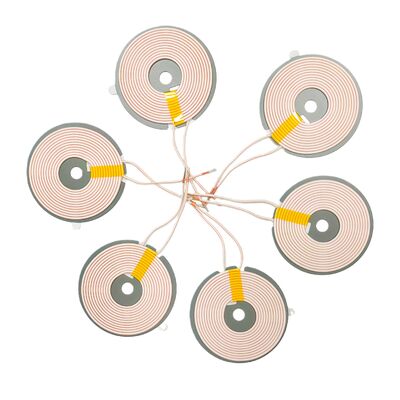 comprar Bobina de carregamento sem fio com 15W de alta potência, indutividade de 6,5μH e design magnético integrado para carregamento eficiente fabricação em linha
