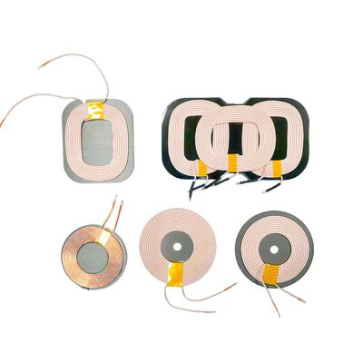 comprar Especificações Personalizáveis Compatibilidade de Modo Duplo Transferência de Energia de Alta Eficiência Bobina de Carregamento Sem Fio para Celulares e Fones de Ouvido fabricação em linha