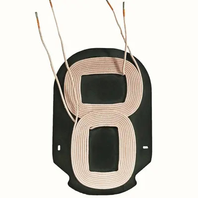 comprar Duas bobinas de carregamento sem fio de alta potência 15W 6.3UH Corrente personalizada fabricação em linha