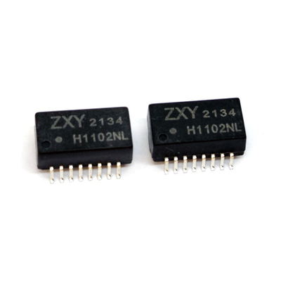 100 / 1000 ethernet portuários Lan Transformer 24PIN SMD do perfil baixo de BASE-T únicos