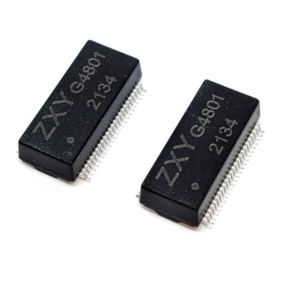 Magnetics 10/100/1000 da base-T de Lan Transformer SMD dos ethernet da rede