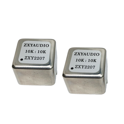 ZXY2207 Alta Resistividade 10K:10K Transformador de Áudio Permalloy com Baixa Perda