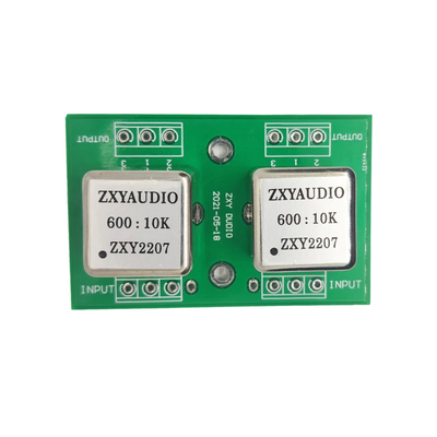Transformador de isolamento de áudio em permalloy montado em PCB com pin/cabo eletrônico