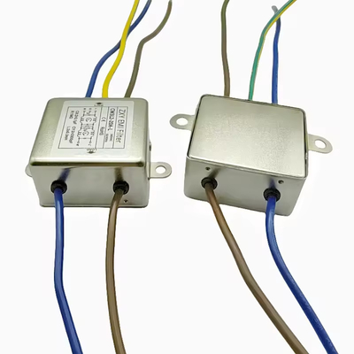 Filtro EMI Fornecimento de energia anti-interferência de fase única 115V / 250V / 380V CW3L2-20A-L CW4L2-20A-S CW4L2-20A-T 50/60HZ