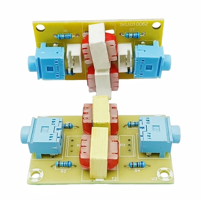 ZXY-M372 Isolador de áudio de som claro Elimina interferência de som atual