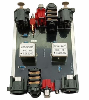 ZXY2207 600:10K Painel de módulo de redução de ruído do isolador de áudio do amplificador de potência