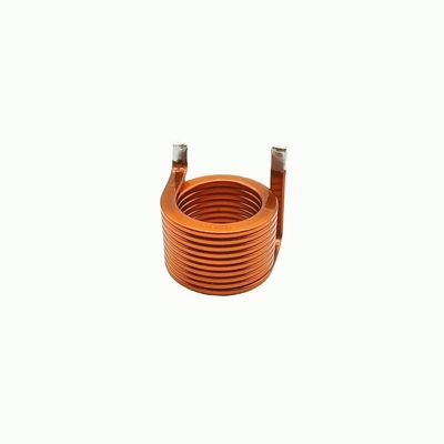 Flat Copper Wire Air Core Winding Coil Hollow Indutor de alta potência de alta corrente