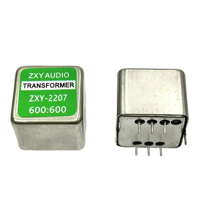 Transformador de isolamento de áudio de permalloy de fase única ZXY2207 600:600 10K:600