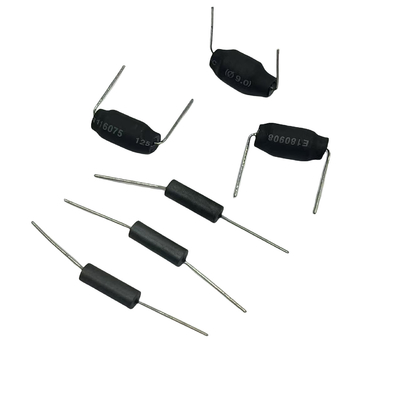 Indutores de tipo barra horizontal 5*15 personalizados 1MH 2MH 2.5MH Indutor de chumbo axial