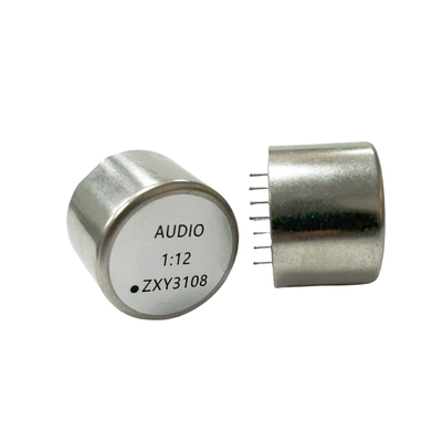 Baixo Ruído 1:12 ZXY3108 Pequeno Transformador de Áudio Permalloy Fe-Ni