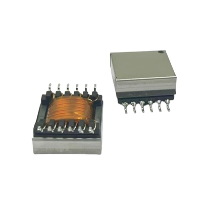 EFD20 Transformador horizontal de alta frequência com bobina de transformador SMD de caixa de ferro