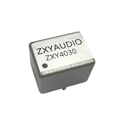 Modelo personalizado ZXY4030 Transformador de áudio permalloy com pinos de escudo de metal 5 + 4