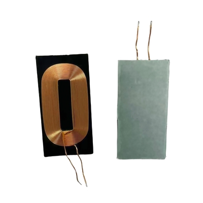 Qi Standard Universal Carregador Sem Fio Receptor bobina de cobre Quadrado Forma Redonda