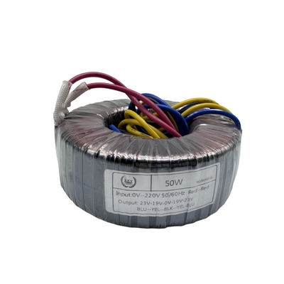 Transformador de potência de cobre toroidal de 50 W 0-220 V Conversão para uso industrial