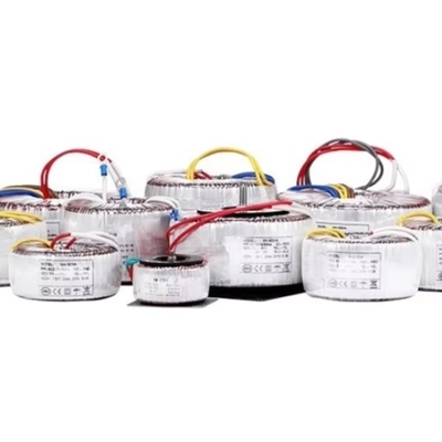Transformador toroidal personalizado de 60Hz para amplificadores de áudio - Design de tensão de entrada/saída