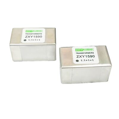 ZXY1590 1+1:1+1 Transformador de Áudio Permalloy com núcleo de alta permeabilidade e construção durável